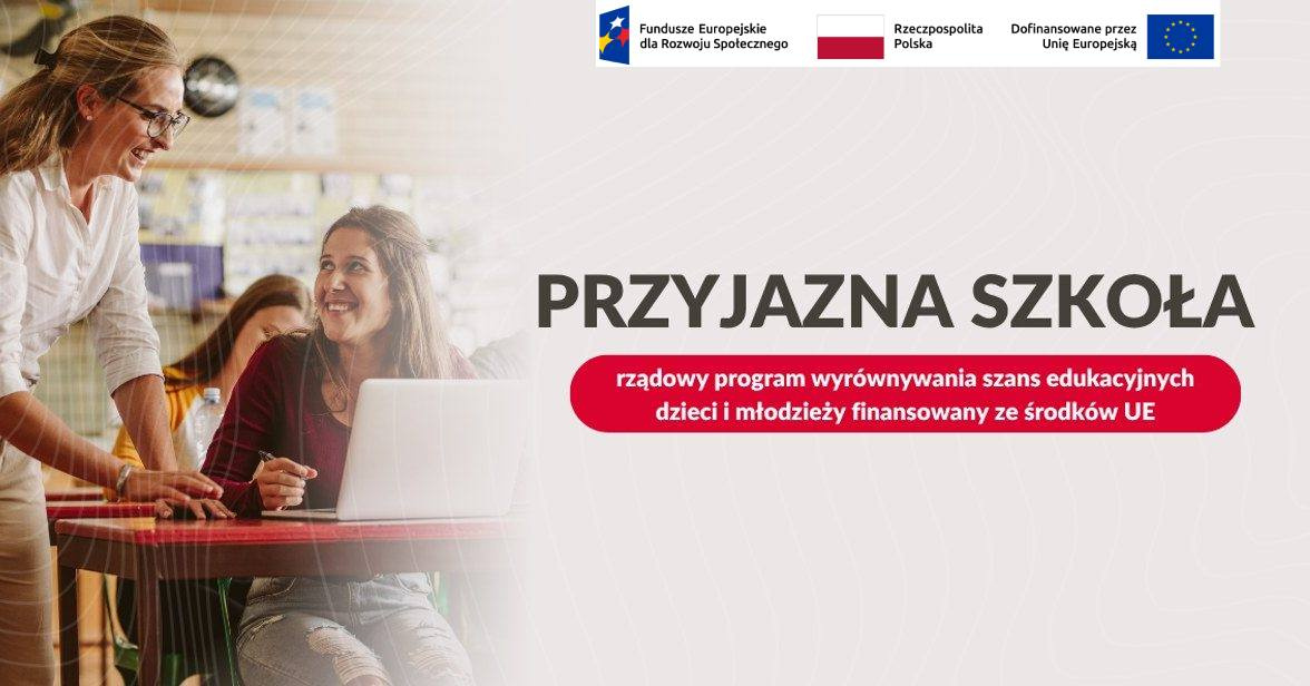 Plakat program "Przyjazna szkoła"
