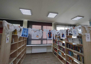 Wnętrze biblioteki