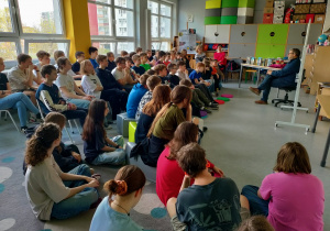 Spotkanie z autorem książek panem Pawłem Wakułą