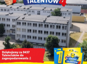 Plakat informujący o akcji