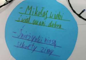 Zdjęcie wykonanej pracy