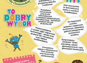 Plakat informujący w dniu otwartym w roku 2026