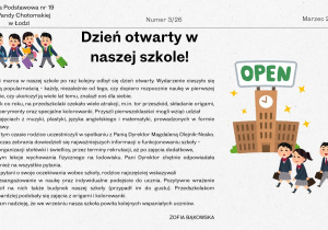 Artykuł o drzwiach otwartych