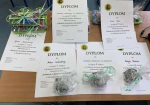 Dyplomy i nagrody dla najlepszych