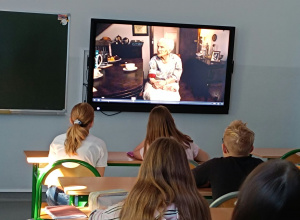 Dzieci podczas zajęć